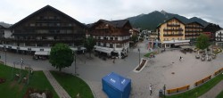 Archiv Foto Webcam Dorfplatz Seefeld 17:00
