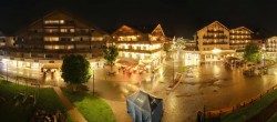 Archiv Foto Webcam Dorfplatz Seefeld 21:00
