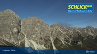 Archived image Webcam Schlick 2000: Mitterjoch (Fulpmes) 08:00