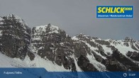 Archived image Webcam Schlick 2000: Mitterjoch (Fulpmes) 10:00