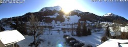 Archiv Foto Webcam Zöblen: Hotel Wildanger 13:00