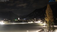 Archiv Foto Webcam Schattwald - Zöblen im Tannheimertal 23:00