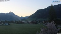 Archiv Foto Webcam Schattwald - Zöblen im Tannheimertal 05:00
