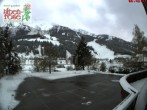 Archived image Webcam Town of Zöblen at Gasthof Alpenrose 05:00