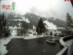 Archived image Webcam Town of Zöblen at Gasthof Alpenrose 09:00