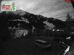 Archived image Webcam Town of Zöblen at Gasthof Alpenrose 03:00