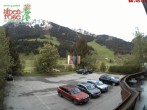 Archived image Webcam Town of Zöblen at Gasthof Alpenrose 07:00