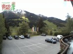Archived image Webcam Town of Zöblen at Gasthof Alpenrose 11:00