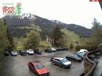 Archived image Webcam Town of Zöblen at Gasthof Alpenrose 19:00