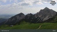 Archiv Foto Webcam Bergstation Füssener Jöchle 08:00