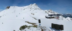 Archived image Webcam Top station of Reckmoos chairlift 09:00