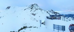 Archived image Webcam Top station of Reckmoos chairlift 15:00