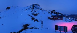 Archived image Webcam Top station of Reckmoos chairlift 06:00