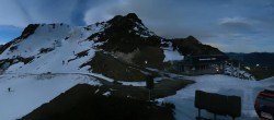 Archived image Webcam Top station of Reckmoos chairlift 01:00