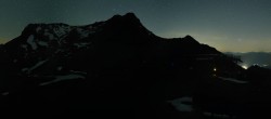 Archived image Webcam Top station of Reckmoos chairlift 01:00
