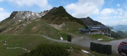 Archived image Webcam Top station of Reckmoos chairlift 04:00