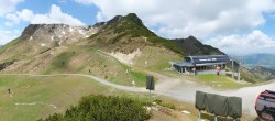 Archived image Webcam Top station of Reckmoos chairlift 06:00