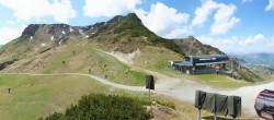 Archived image Webcam Top station of Reckmoos chairlift 08:00