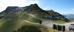 Archived image Webcam Top station of Reckmoos chairlift 10:00
