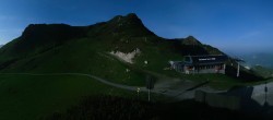 Archived image Webcam Top station of Reckmoos chairlift 20:00