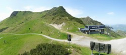 Archiv Foto Webcam Fieberbrunn: Bergstation Reckmoos 13:00