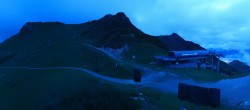 Archived image Webcam Top station of Reckmoos chairlift 03:00