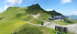 Archived image Webcam Top station of Reckmoos chairlift 09:00
