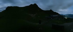 Archived image Webcam Top station of Reckmoos chairlift 01:00