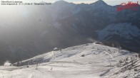 Archiv Foto Webcam Obertilliach: Skigebiet Golzentipp 07:00