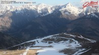 Archived image Webcam Obertilliach - Slopes Golzentipp 17:00