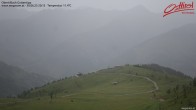 Archiv Foto Webcam Obertilliach: Skigebiet Golzentipp 19:00
