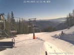 Archived image Webcam top station Panoramalift, ski resort Brunnalm Hohe Veitsch 11:00