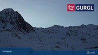 Archiv Foto Webcam Hochgurgl: Top-Express und Schermerbahn 07:00