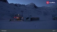 Archiv Foto Webcam Hochgurgl: Top-Express und Schermerbahn 04:00
