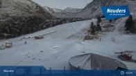 Archived image Webcam Nauders Reschenpass upper station 00:00