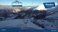 Archived image Webcam Top station Zirmbahn (Nauders) 08:00