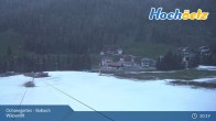 Archived image Webcam Hochoetz Wiesen Ski lift 02:00