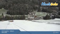 Archived image Webcam Hochoetz Wiesen Ski lift 08:00