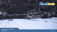 Archived image Webcam Hochoetz Wiesen Ski lift 00:00