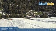 Archived image Webcam Hochoetz Wiesen Ski lift 07:00
