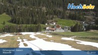 Archived image Webcam Hochoetz Wiesen Ski lift 08:00