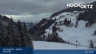 Archived image Webcam Hochoetz Wiesen Ski lift 00:00