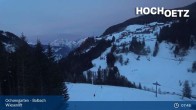 Archived image Webcam Hochoetz Wiesen Ski lift 07:00