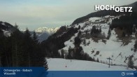 Archived image Webcam Hochoetz Wiesen Ski lift 07:00