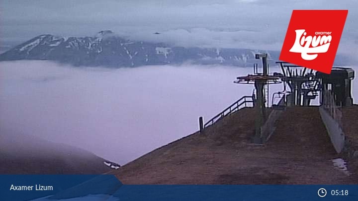 Webcam Axamer Lizum Blick vom Panoramarestaurant Hoadl
