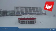 Archiv Foto Webcam Axamer Lizum: Blick vom Panoramarestaurant Hoadl-Haus 14:00