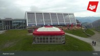 Archiv Foto Webcam Axamer Lizum: Blick vom Panoramarestaurant Hoadl-Haus 12:00