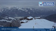Archiv Foto Webcam Ski Juwel: Bergstation Pöglbahn am Wiedersbergerhorn 19:00