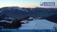 Archiv Foto Webcam Ski Juwel: Bergstation Pöglbahn am Wiedersbergerhorn 02:00