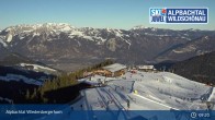 Archiv Foto Webcam Ski Juwel: Bergstation Pöglbahn am Wiedersbergerhorn 08:00